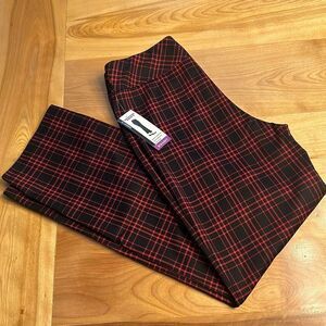 NWT Allison‎ Daley plaid ankle pants
